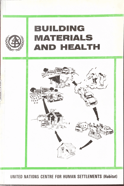 Couverture — Bibliography on local building materials, plant and equipment