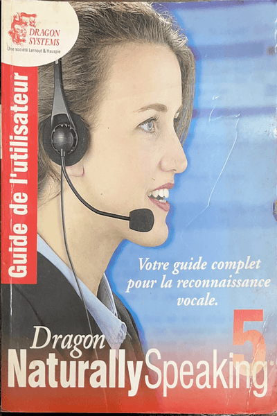 Couverture — Dragon Naturally Speaking 5 Guide de l'utilisateur
