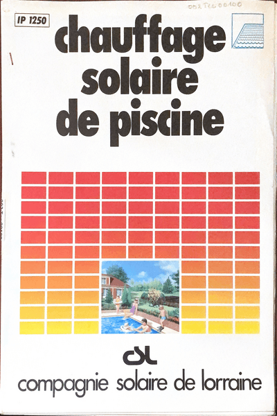 Couverture — Chauffage solaire de piscine