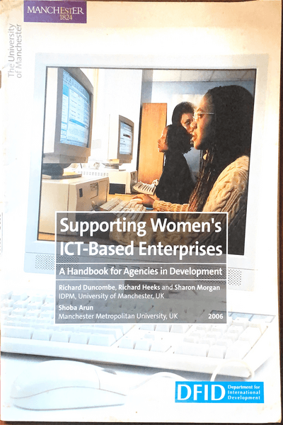 Couverture — Supporting women's ICT-Based Enterprises