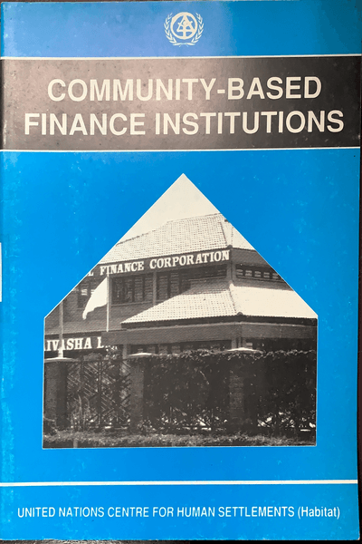 Couverture — Case studies in community-based credit systems for low-income housing