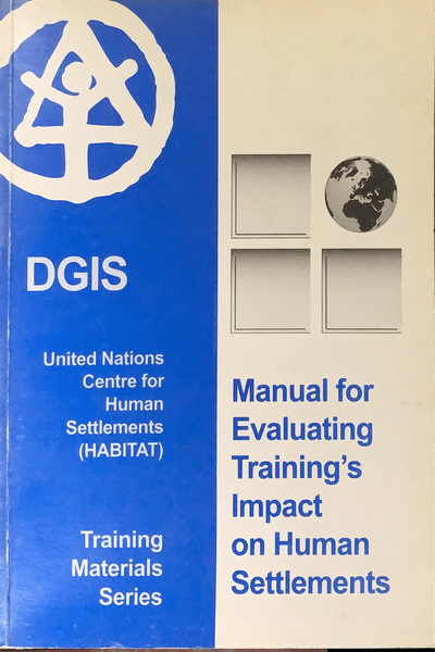 Couverture — Catalogue of training and information tools on community participation in human settlements