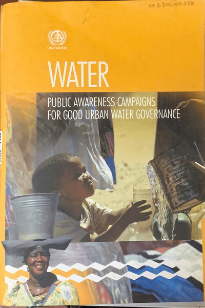 Couverture — Appropriate Technology for water supply and sanitation