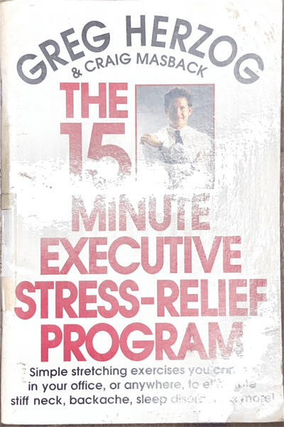 Couverture — The 15 minute executive stress-relief Program