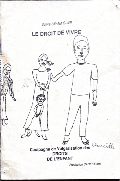 Couverture — Le droit de vivre